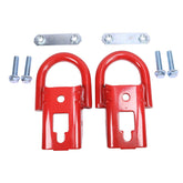 Pair Of Tow Hooks For 2015-2021 Ford F-150 F150 Front LH & RH FL3Z17N808A